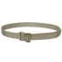 The Condor GT Cobra Belt, a tan nylon tactical belt with a plastic quick-release buckle, is perfect for bushcraft adventures or the shooting range. Shown here on a white background.