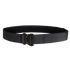 The Condor Cobra Tactical Belt in black nylon features a metal buckle, making it ideal for EDC or law enforcement use, shown on a plain background.