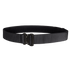 The Condor Cobra Tactical Belt in black nylon features a metal buckle, making it ideal for EDC or law enforcement use, shown on a plain background.