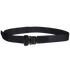 The Condor Hybrid EDC Belt is a black nylon tactical belt with a metal buckle, displayed in a circular shape—perfect for law enforcement and military professionals.