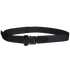 The Condor Hybrid EDC Belt is a black nylon tactical belt with a metal buckle, displayed in a circular shape—perfect for law enforcement and military professionals.