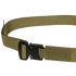 The Condor Hybrid EDC Belt, a tan tactical nylon belt with a black metal quick-release buckle, designed for military and law enforcement use, is shown against a white background.