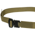 The Condor Hybrid EDC Belt, a tan tactical nylon belt with a black metal quick-release buckle, designed for military and law enforcement use, is shown against a white background.