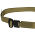 The Condor Hybrid EDC Belt, a tan tactical nylon belt with a black metal quick-release buckle, designed for military and law enforcement use, is shown against a white background.