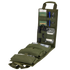 The Condor Pack Insert is an open green tactical organizer with multiple pockets for a notebook, pens, flashlight, scissors, tools, and EDC gear—ideal for first responders or bushcraft enthusiasts.