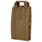 The Condor Pack Insert is a tan tactical nylon pouch with reinforced stitching and dual top handles, perfect for bushcraft or attaching essential gear at the shooting range.