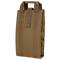 The Condor Pack Insert is a tan tactical nylon pouch with reinforced stitching and dual top handles, perfect for bushcraft or attaching essential gear at the shooting range.
