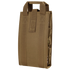 The Condor Pack Insert is a tan tactical nylon pouch with reinforced stitching and dual top handles, perfect for bushcraft or attaching essential gear at the shooting range.