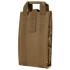 The Condor Pack Insert is a tan tactical nylon pouch with reinforced stitching and dual top handles, perfect for bushcraft or attaching essential gear at the shooting range.