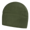 The Condor Watch Cap is an olive green fleece beanie with a simple design, shown from the side—perfect for military use or trips to the shooting range.
