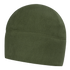 The Condor Watch Cap is an olive green fleece beanie with a simple design, shown from the side—perfect for military use or trips to the shooting range.