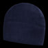 The Condor Watch Cap, a plain navy blue fleece beanie, is perfect for bushcraft adventures or keeping warm at the shooting range and is displayed against a white background.