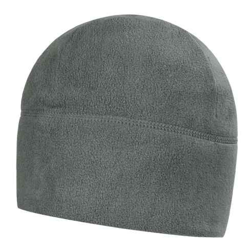 The Condor Watch Cap is a plain grey fleece beanie with simple seam detailing, ideal for bushcraft or EDC, displayed on a white background.