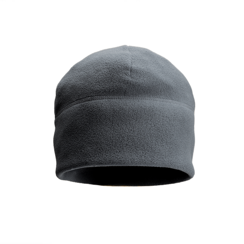 The Condor Watch Cap, a plain gray fleece beanie, is displayed against a white background.