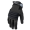 The Condor Stryker Padded Knuckle Glove is a black tactical glove with padded knuckles, textured grip, and Velcro wrist strap—ideal for law enforcement and first responders.