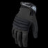 The Condor Stryker Padded Knuckle Glove is a black tactical glove with padded knuckles, textured grip, and Velcro wrist strap—ideal for law enforcement and first responders.