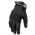 The Condor Stryker Padded Knuckle Glove is a black tactical glove with padded knuckles, textured grip, and Velcro wrist strap—ideal for law enforcement and first responders.