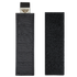 Two black TSRS Shotshell Strips from Condor: one displays the textured front with Condor tag, the other shows the smooth back—perfect for EDC or fast gear adjustments at the range.
