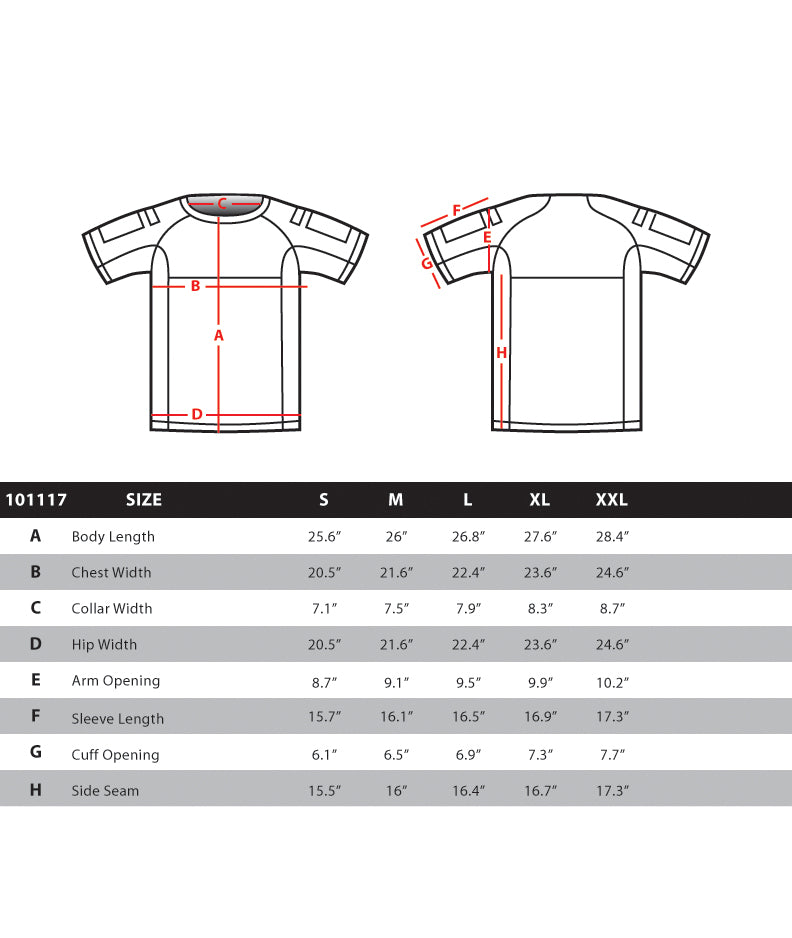 Trident Short Sleeve Battle Top