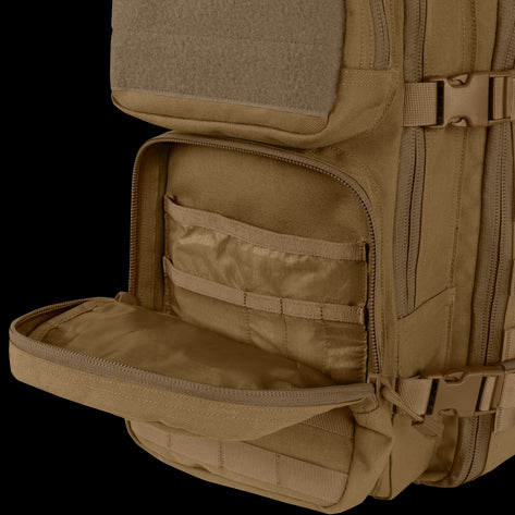 Compact Assault Backpack Front Bottom Compartment
