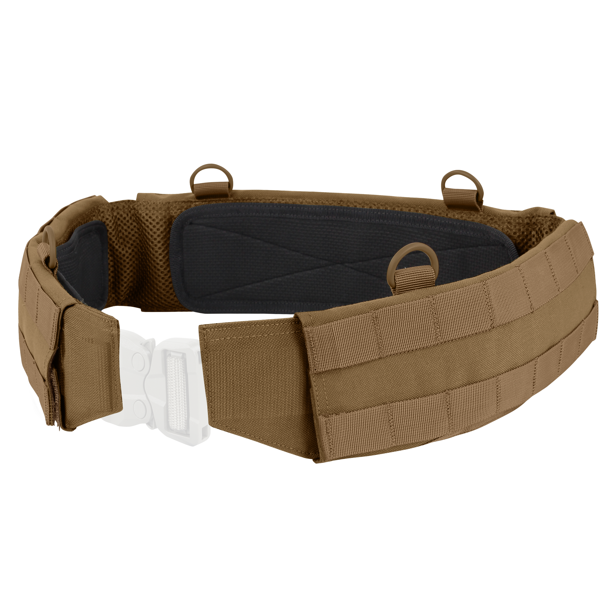 Slim Battle Belt in Coyote Brown