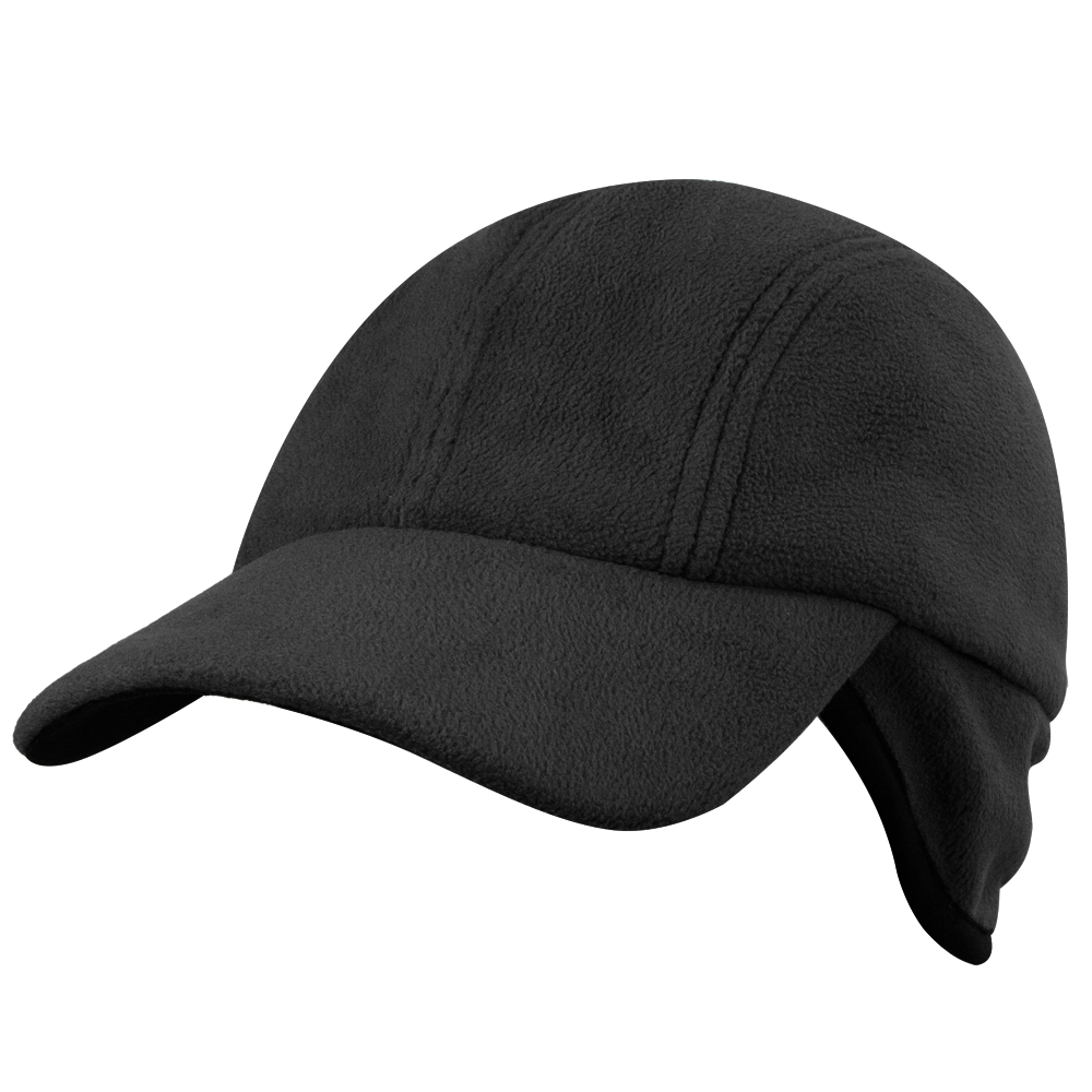 Yukon Fleece Hat in Black