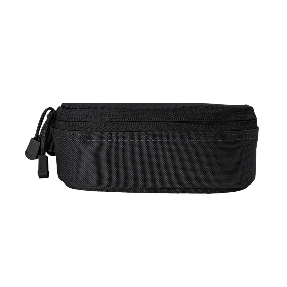 The Condor Sunglasses Case is a small, black zippered rectangular pouch with textured fabric, shown against a plain white background.