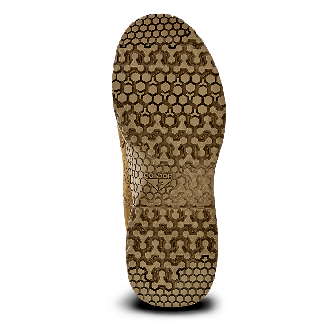 The image shows the sole of a Condor Brigade 6