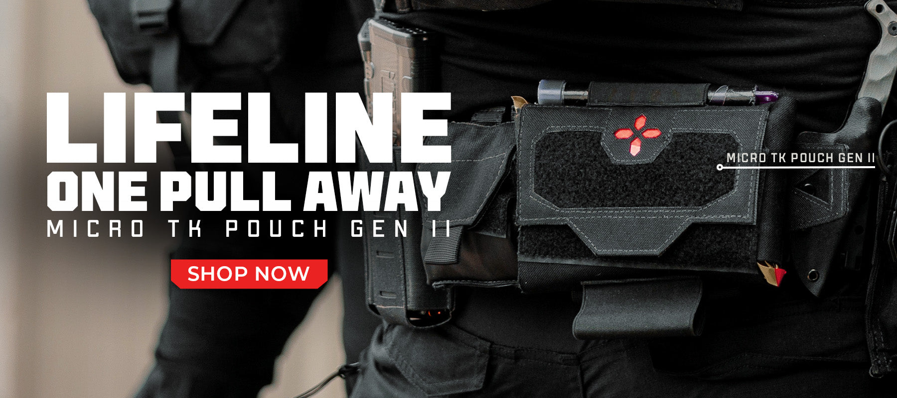 Lifeline One Pull Away - Micro TK Pouch Gen II