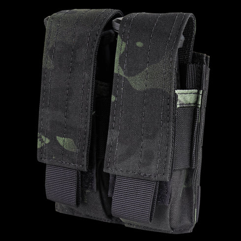 Double Pistol Mag Pouch - MultiCam Black