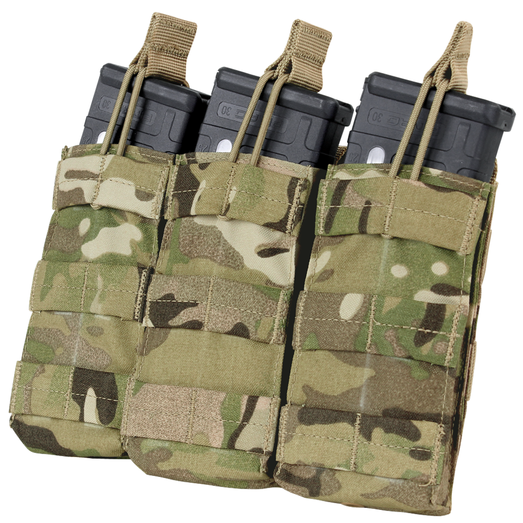 Triple M4/M16 Open-Top Mag Pouch - MultiCam – Condor Elite, Inc