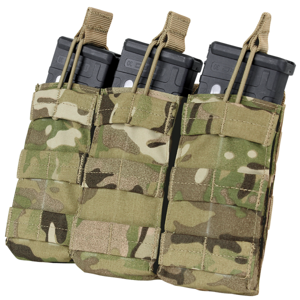 Triple M4/M16 Open-Top Mag Pouch - MultiCam – Condor Elite, Inc
