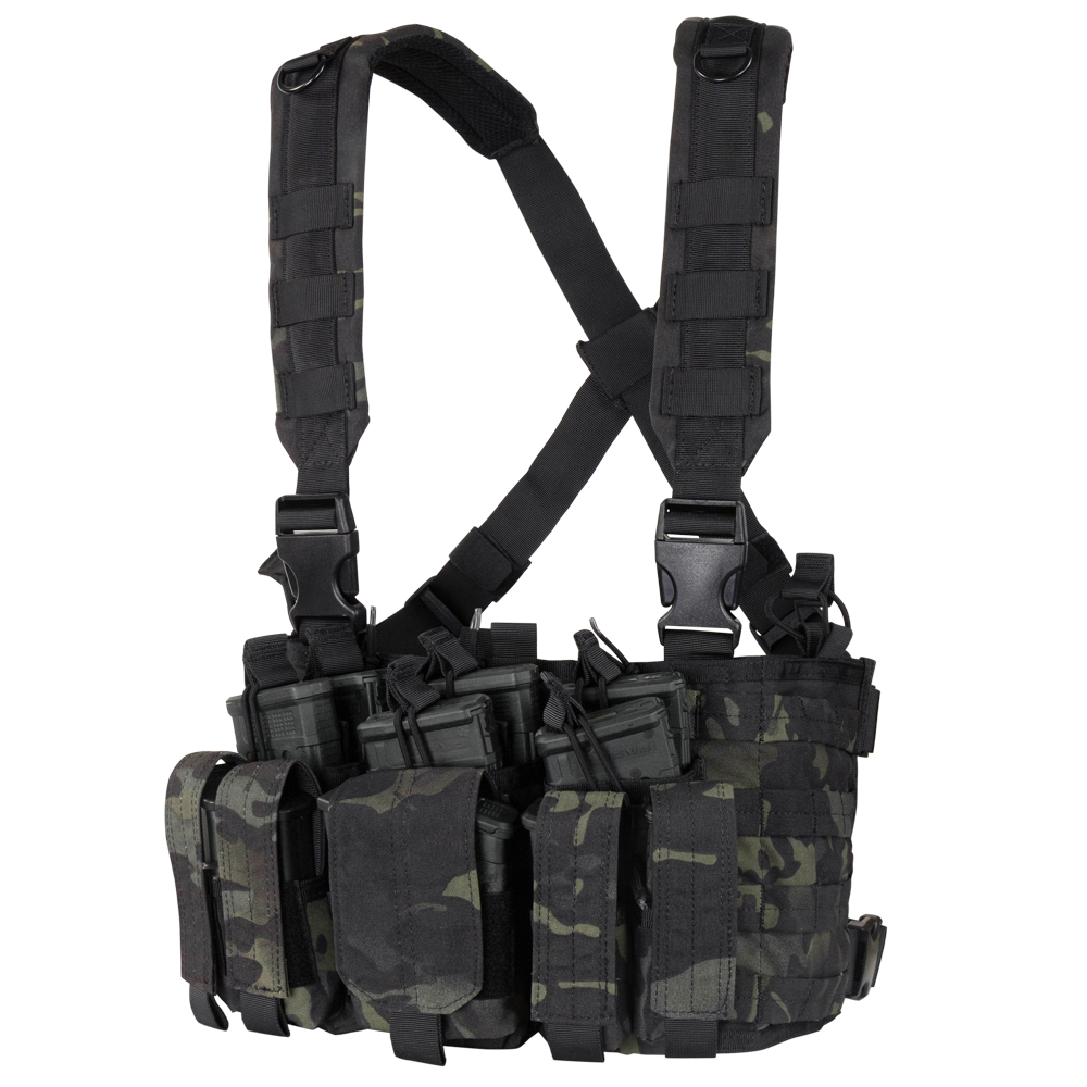 Recon Chest Rig - MultiCam Black – Condor Elite, Inc