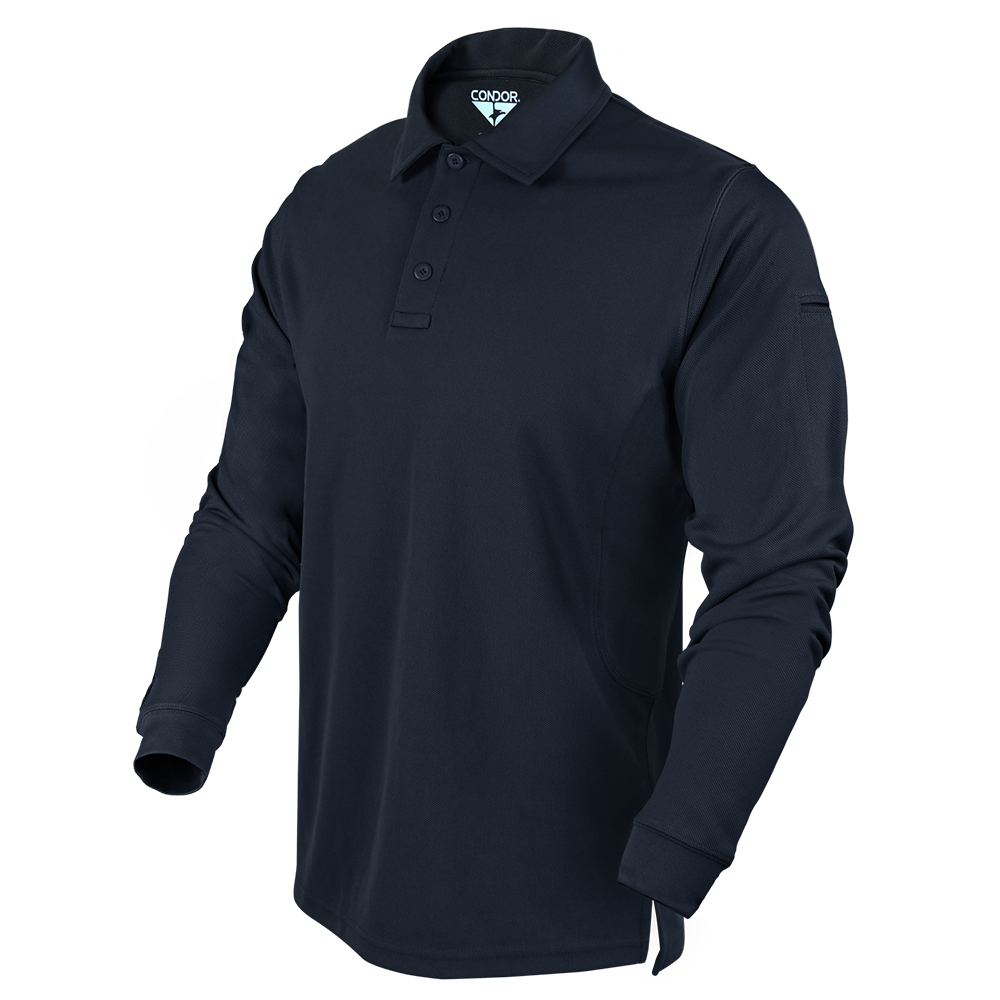 MIER Men's Outdoor Tactical Long Sleeve Polo Shirts