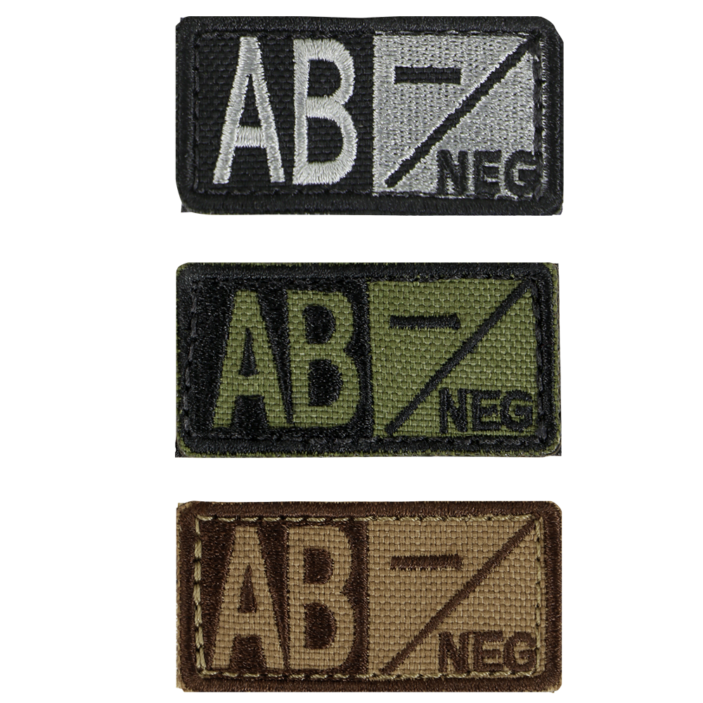 AB Negative Blood Type Patch 