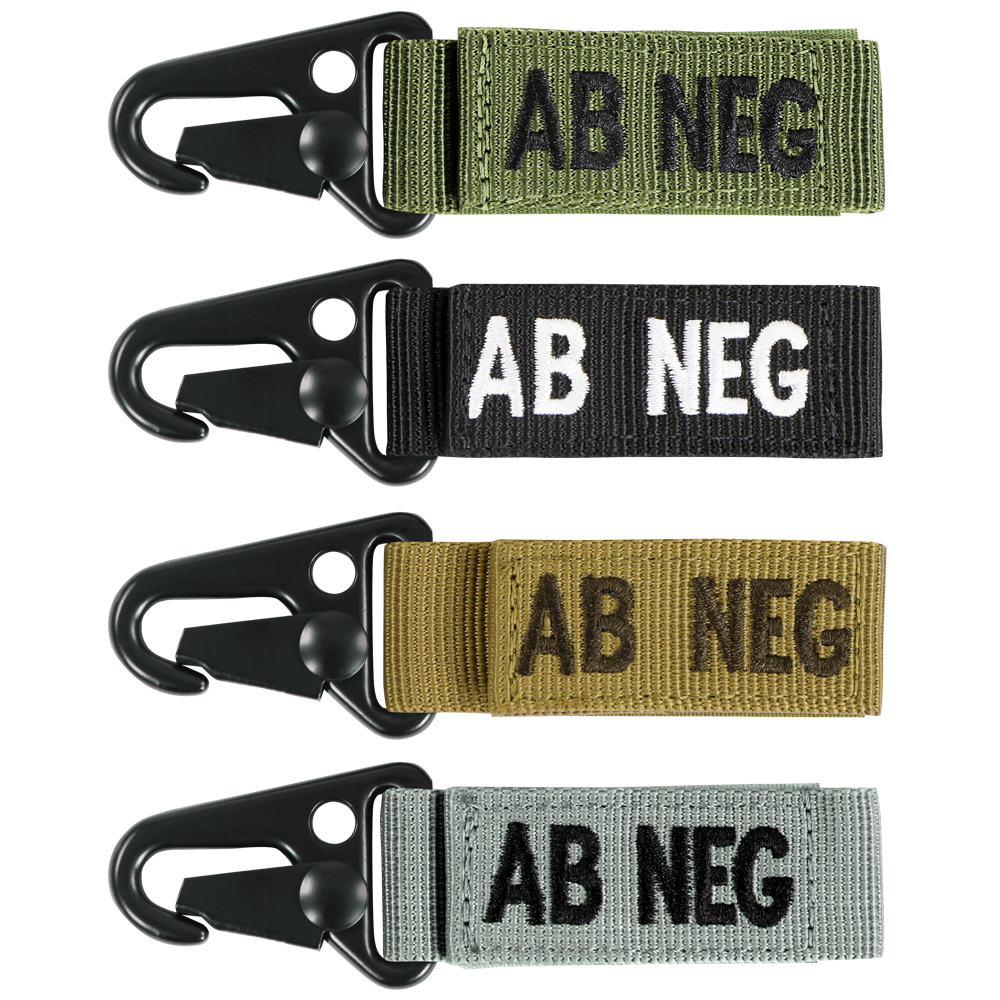 Condor Outdoor AB Negative Blood Type Key Chain 