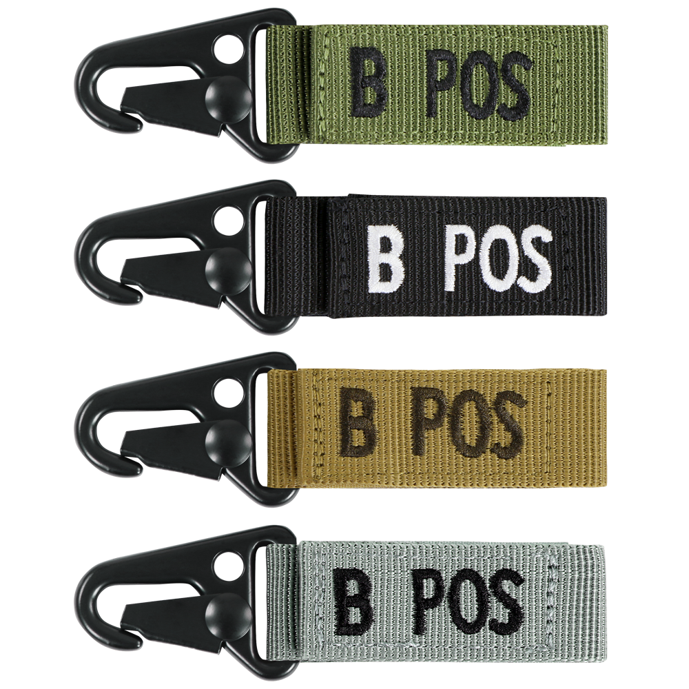 Condor Outdoor B Positive Blood Type Key Chain