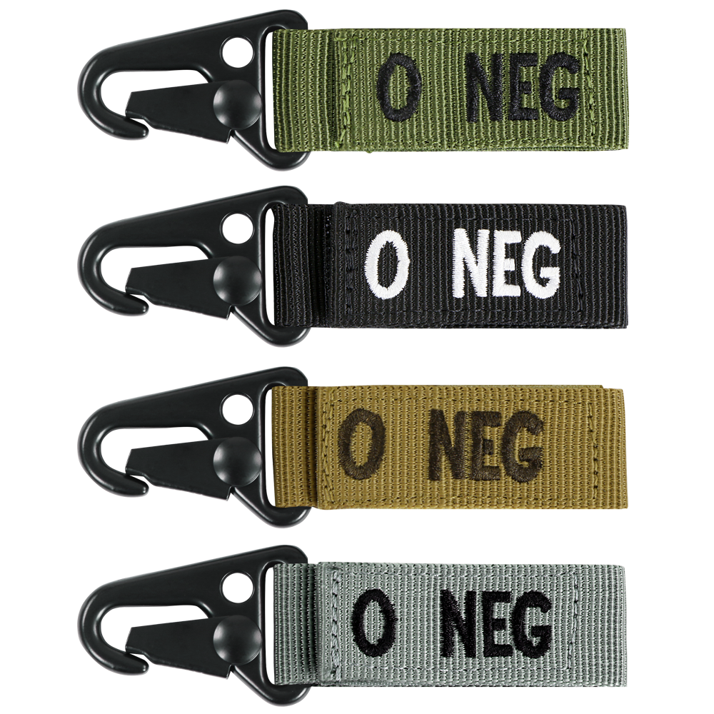 Condor Outdoor O Negative Blood Type Key Chain