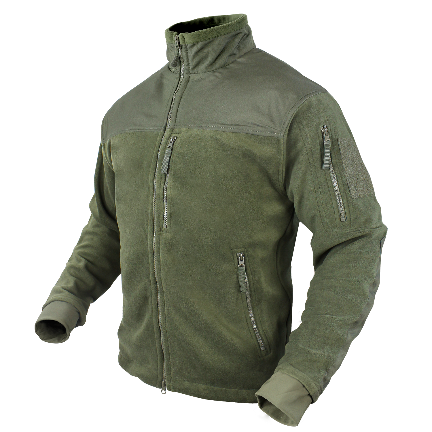 Condor Outdoor Alpha Fleece Jacket Olive Drab Green