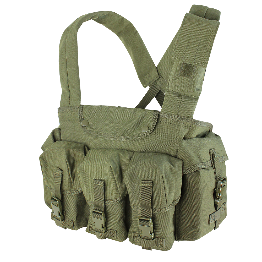 Condor Outdoor 7-Pocket Chest Rig Olive Drab Green